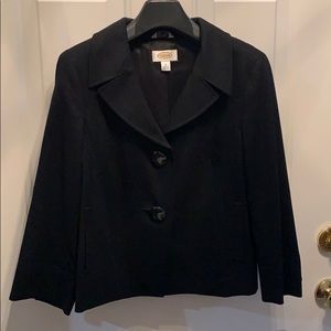 Talbots, Size 8, Black Suit jacket